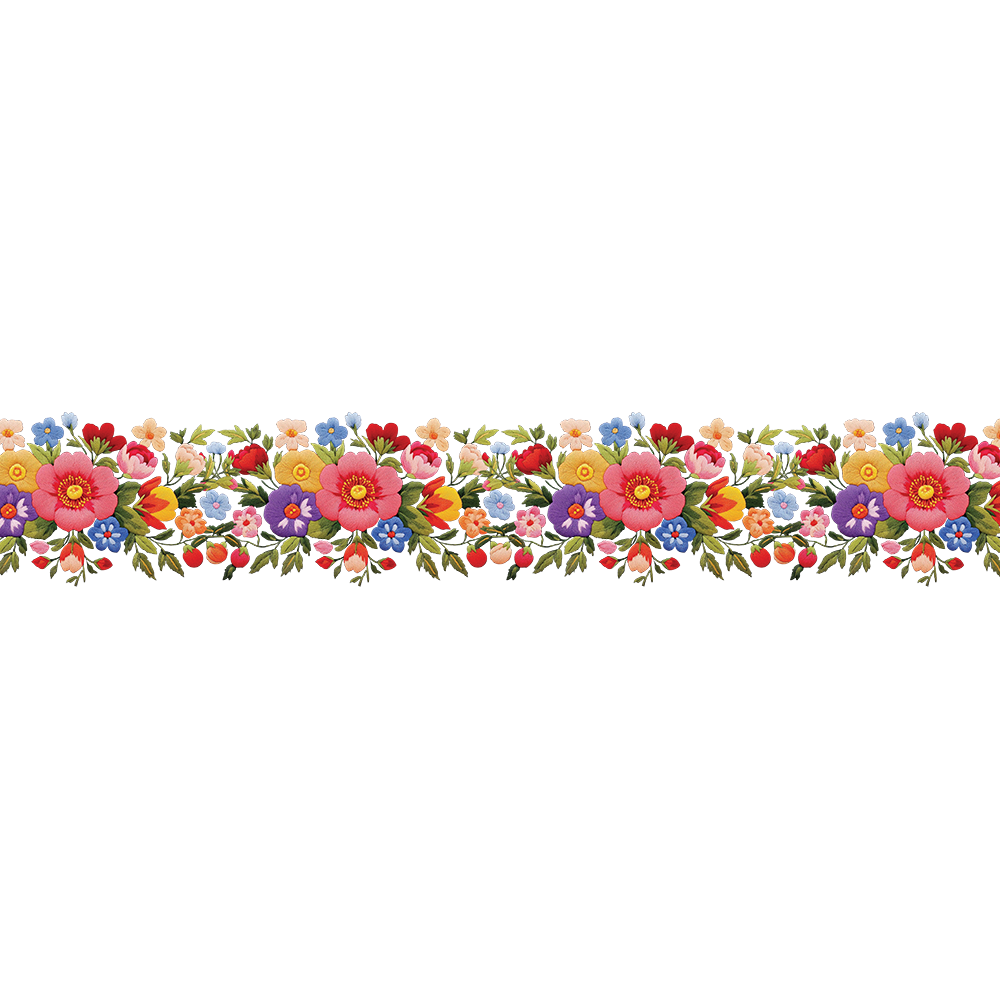 Floral Border B1