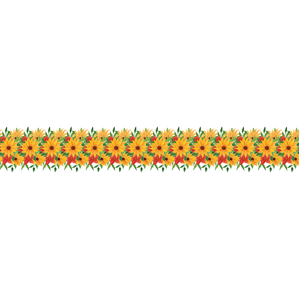 Floral Border B5