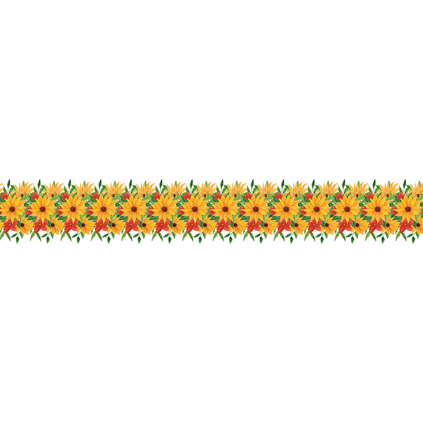 Floral Border B5