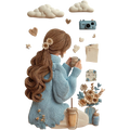 Girly art Illustration G1